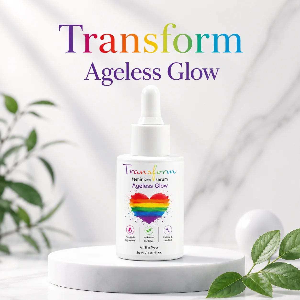Transform Ageless Glow Feminizer Serum 30 ml, photo 1