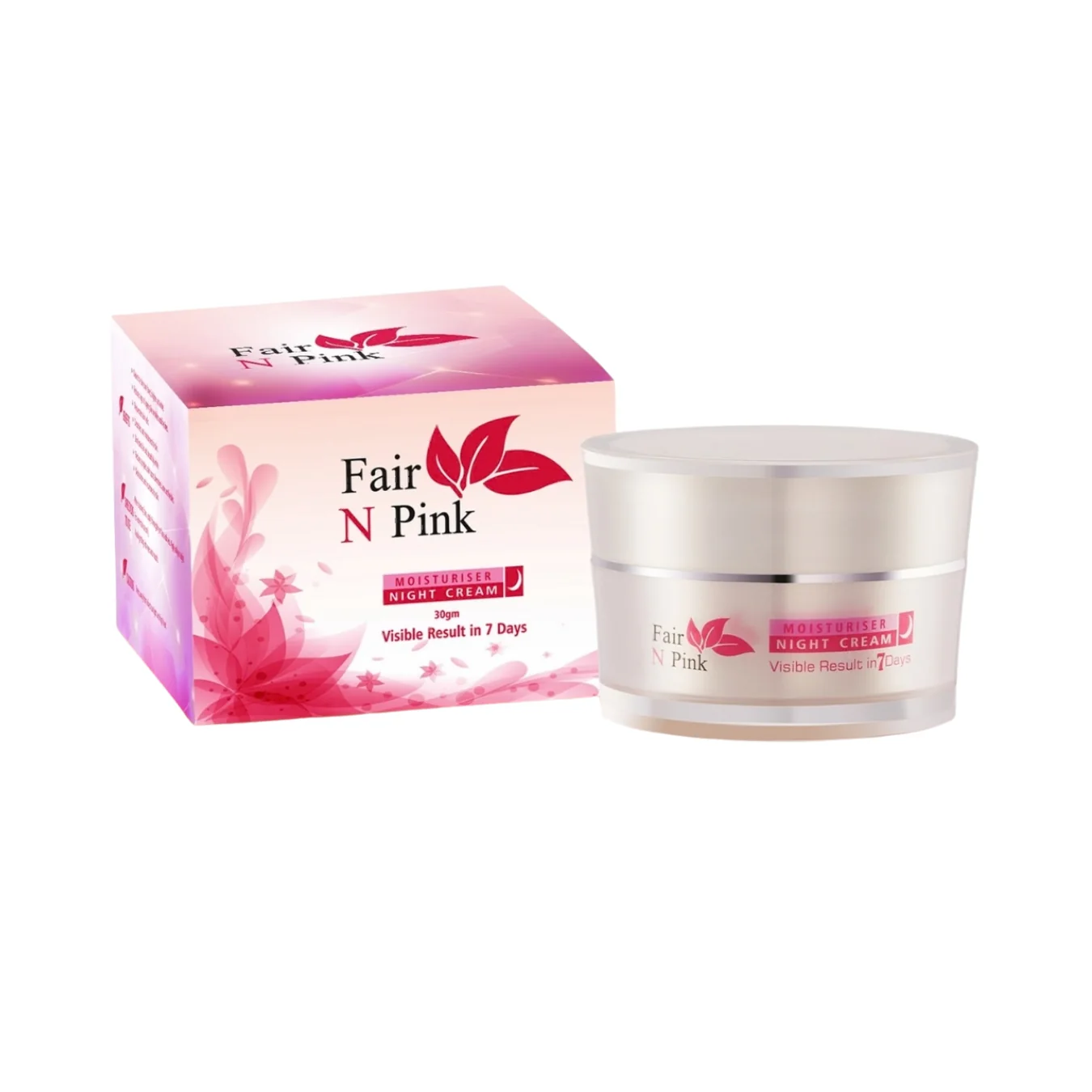 Fair And Pink Skin Whitening Night Cream - 30g